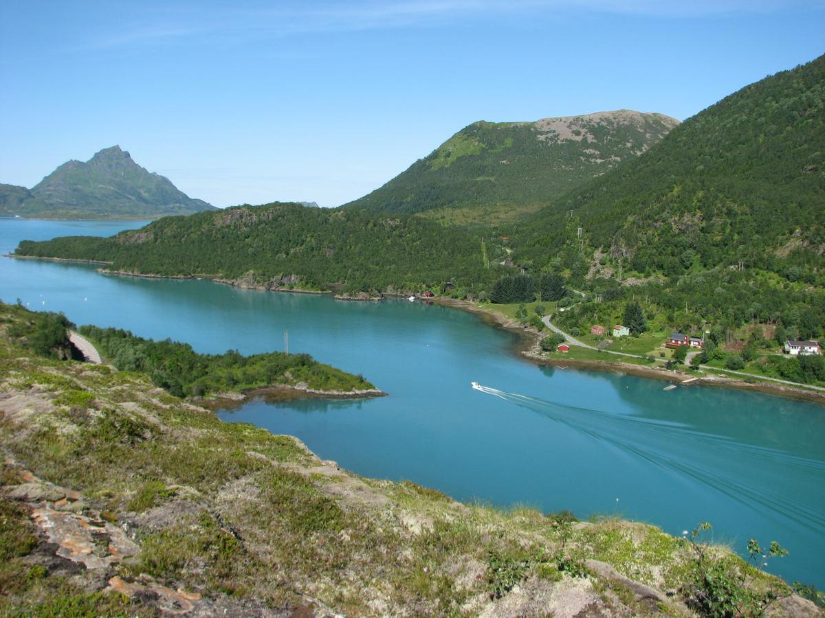 Skjellbogen Hyttegrend Sortland Exterior foto